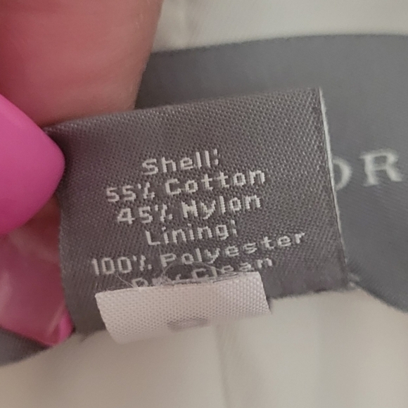 ANN TAYLOR Fitted Trench Coat Size Medium - Picture 6 of 6